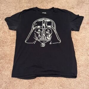 Men's Small Black Star Wars T Shirt